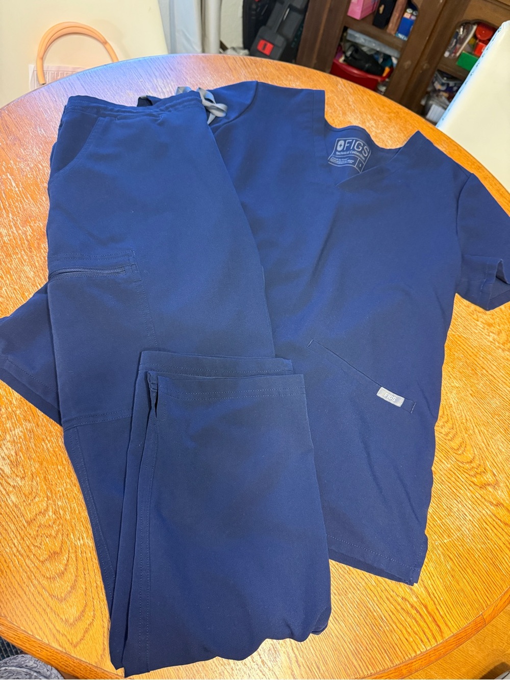 Figs Navy Jogger Scrub Pants